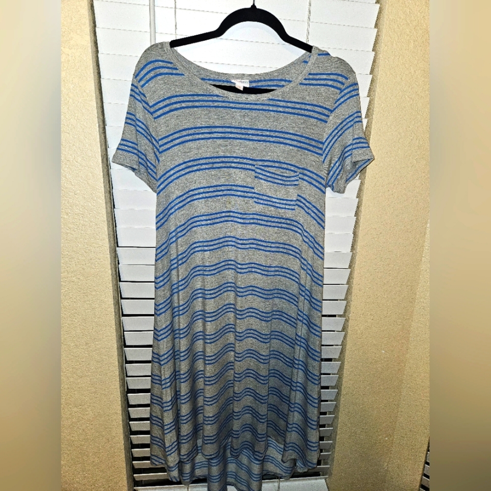 Lularoe Carly swing dress sz small